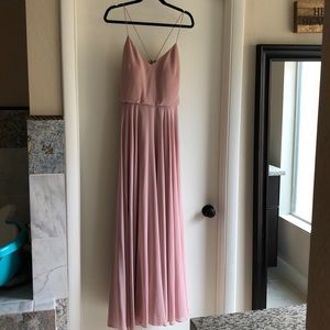 Jenny Yoo “Inesse” Dress in “Whipped Apricot”